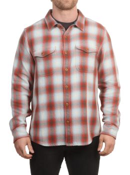 Outerknown Blanket Shirt Titian Rust Sands