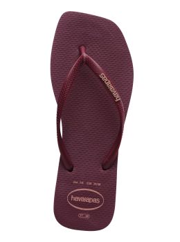 Havaianas Square Logo Pop Up Sandals Purple