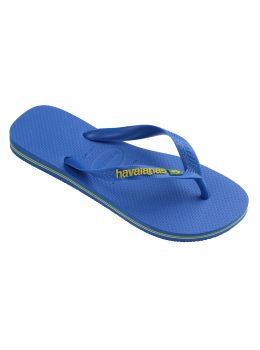 Havaianas Brasil Logo Neon Sandals Star Blue