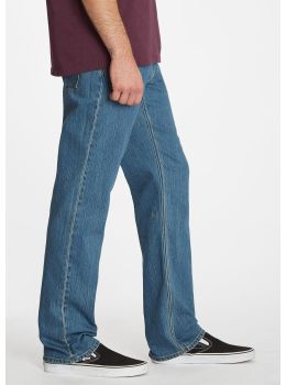 Volcom Solver Denim Jeans Aged Indigo
