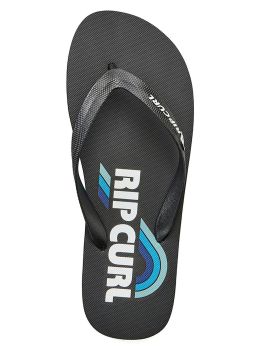 Ripcurl Surf Revival Logo Sandals Black Grey
