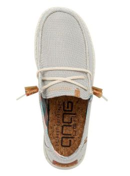 Hey Dude Wendy Eco Knit Shoes Cloud