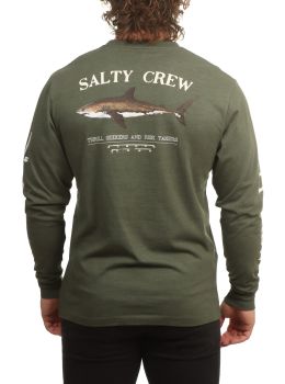 Salty Crew Bruce Long Sleeve Forest Heather
