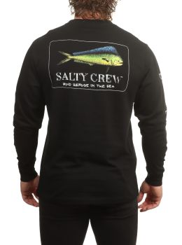 Salty Crew El Dorado Long Sleeve Top Black