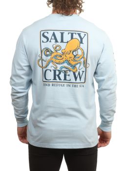 Salty Crew Ink Slinger Long Sleeve Light Blue