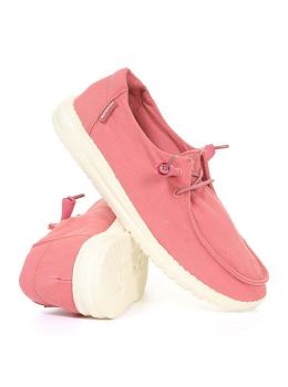 Hey Dude Wendy Shoes Rose Washed Canvas
