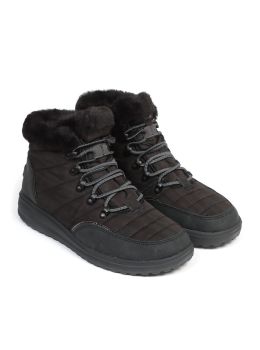 Hey Dude Brandy Quilted Boots Total Black