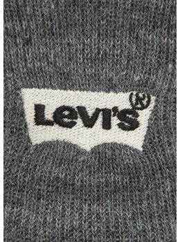 Levis Batwing Embroidered Beanie Regular Grey