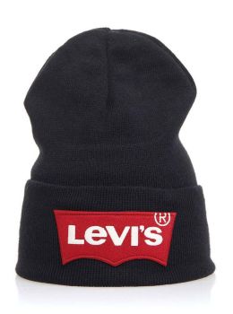 Levis Oversized Batwing Beanie Navy Blue