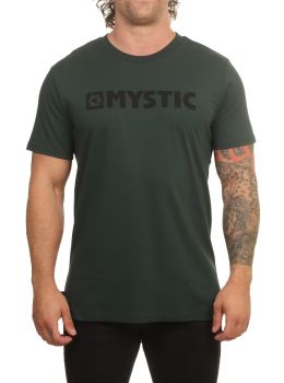 Mystic Brand Tee Cypress Green
