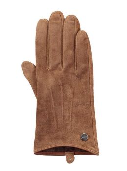 Barts Christina Leather Gloves Brown