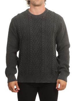 Dark Seas Big Sur Sweater Black
