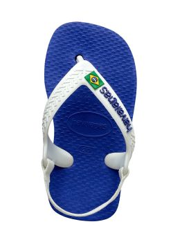 Havaianas Baby Brasil Logo Sandals Blue