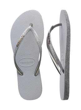 Havaianas Slim Sparkle II Sandals Ice Grey
