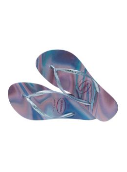 Havaianas Slim Iridescent Sandals Lilac