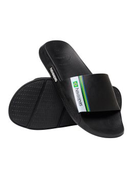 Havaianas Slide Brasil Sandals Black