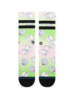 Stance Rick And Morty The Seat Socks Multi