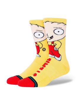 Stance x Family Guy Stewie Socks Yellow