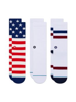 Stance The Americana 3 Pack Socks Multi