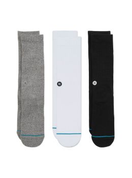 Stance Icon 3 Pack Socks Multi
