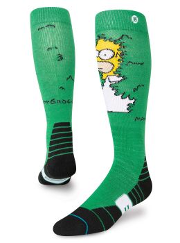 Stance Simpsons Homer Snow Socks Green