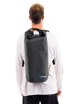 Surflogic 30L Waterproof Dry Tube Backpack Black