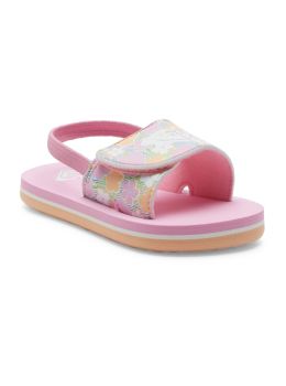 Roxy Infant Girls TW Finn Sandals White Pink