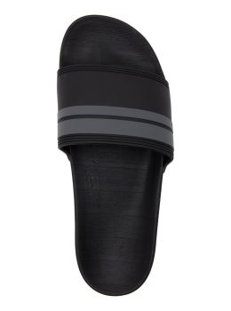Quiksilver Rivi Slide Sandals Black Grey
