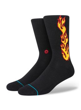 Stance Chippa Wilson Flammed Socks Black