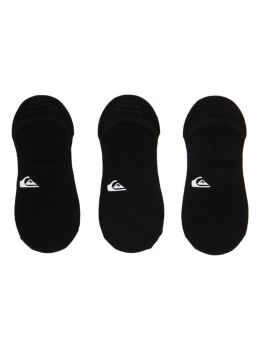 Quiksilver 3 Pack Liner Socks Black