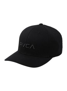 RVCA Flex Fit Cap Black