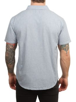 RVCA Dayshift Stripe II Shirt Chambray