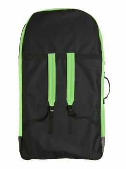 Bulldog Double Bodyboard Bag Backpack Blk/Green