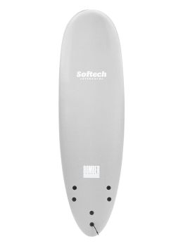 Softech Bomber Soft Surfboard 5FT 10 Grey/Red