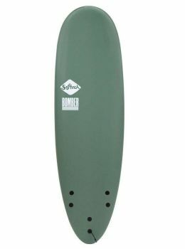 Softech Bomber Soft Surfboard 5FT 10 Green/White