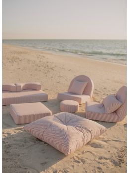 Business & Pleasure Floor Pillow Laurens Pink