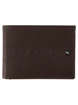 Ripcurl Word Boss PU All Day Wallet Brown