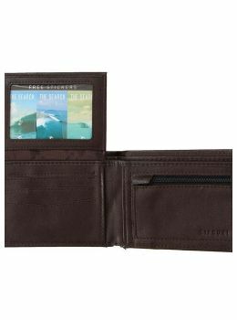 Ripcurl Word Boss PU All Day Wallet Brown