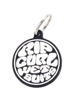 Ripcurl Icons Keyring Black And White
