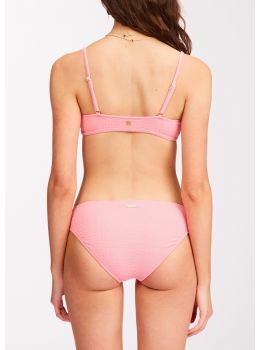 Billabong So Dazed Avery Crop Bikini Top Pink