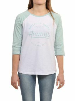 Animal Wipeout Long Sleeve Top Harbour