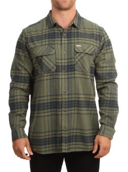 Ripcurl SWC Flannel Shirt Forest Green