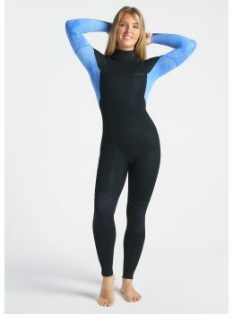 CSkins Ladies Surflite 4/3 BZ Wetsuit Black/Blue