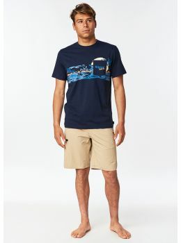 Ripcurl Busy Session Tee Navy