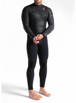 CSkins Wired 5/4 Chest Zip Winter Wetsuit Black X