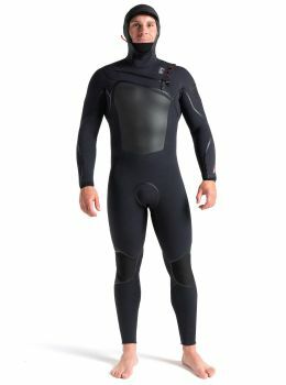 CSkins Wired+ 6/5 Hooded Winter Wetsuit Black