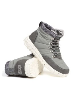 Hey Dude Brandy Quilted Boots Grey