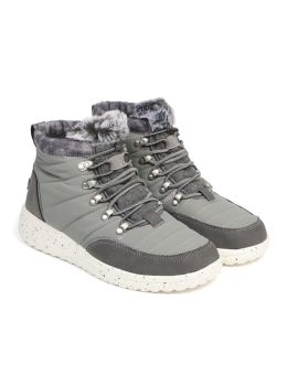 Hey Dude Brandy Quilted Boots Grey
