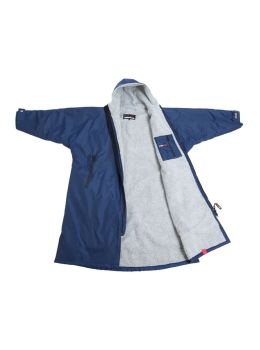 Dryrobe Long Sleeve Changing Robe Navy/Grey