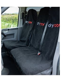 Dryrobe Waterproof Fluffy Car Seat Cover Black